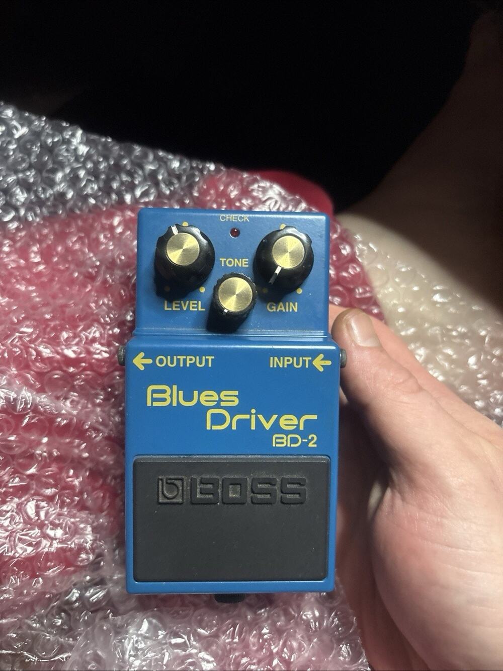 Boss BD-2 Blues Driver Pedal - Blue